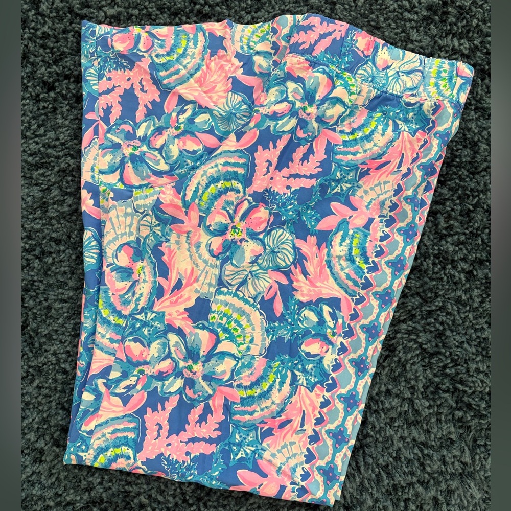 Lilly Pulitzer Floral Straight Leg Pants